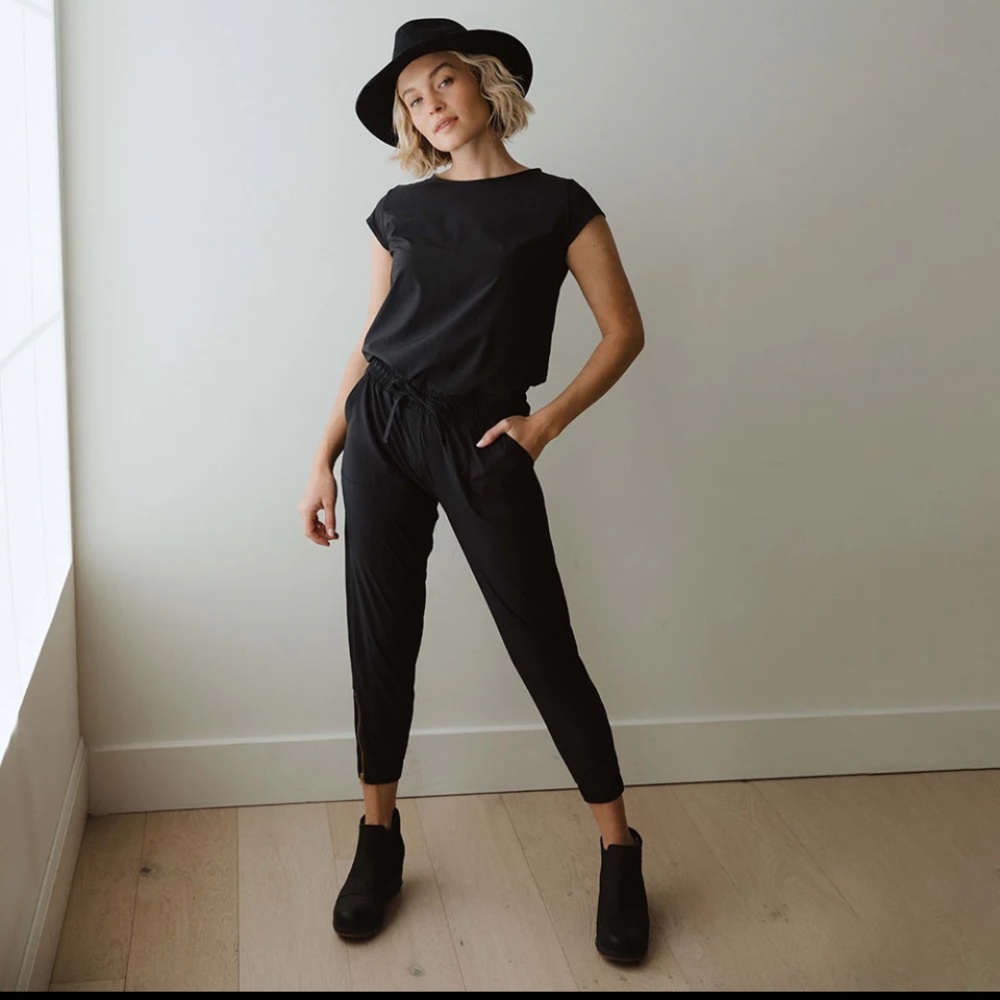 Albion Classic Black Jumpsuit